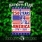 G128 USA 250th Anniversary Garden Flag 12x18 In Double Sided Printed Patriotic Yard Decoration | 1776-2026 Statue of Liberty Flag